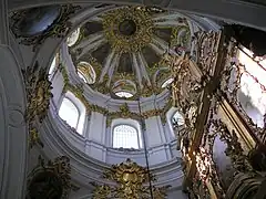 Blick in die Hauptkuppel