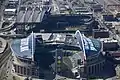 Im Vordergrund das Lumen Field und dahinter der T-Mobile Park der Seattle Mariners, August 2011