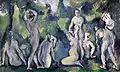 Paul Cezanne:Badende