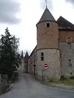Ostflügel des Schlosshofs