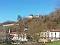 Château d'Uriage und Park, im Winter (2019)