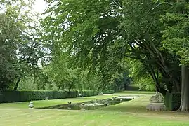 Die Nappes genannten Kaskadenbecken