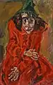 Chaim Soutine:Die Verrückte, um 1919, Nationalmuseum westlicher Kunst, Tokio