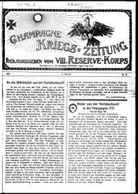 Titelblatt der ersten Ausgabe