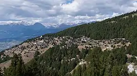 Das Dorf Chandolin