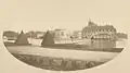 Schloss Chantilly und Pont de la Volière, unbekannte Technik, Claudius Couton (zwischen 1850 und 1875)