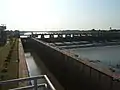 Sicht flussaufwärts