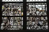 Grisaillefenster mit Szenen der Passion
