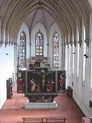 Vor dem Umbau des Museums: Die drei Schauseiten