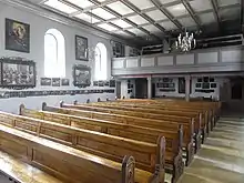Innenansicht Chapelle du Vorbourg