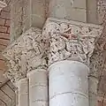 Kapitell Cunault mit aggressiver Maske 12. Jh.