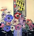 Stillleben mit Anemonen, unbekanntes Datum (Aquarell)