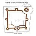 Plan der Burg