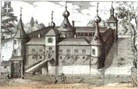Schloss Froidcourt in Stoumont, 1626