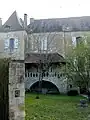 Balkon des Schlosses