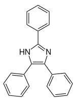 Strukturformel von 2,4,5-Triphenylimidazol