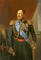 Kriegsminister Fürst Alexander Tschernyschew (1786–1857) im Jahr 1851