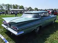 Heckansicht einer Impala Hardtop-Limousine (1959)