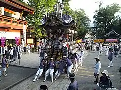 Beim Chichibu Kawase Matsuri