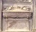 Chiesa di Santa Sofia, Mausoleum von Angela Branai (Granai) Kastrioti