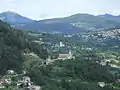 Kirche Santa Maria und Teil der Fraktion Ovrascio
