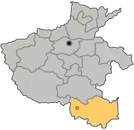 Lage in Henan