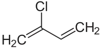 Strukturformel von Chloropren