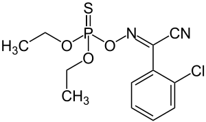 Chlorphoxim Strukturformel