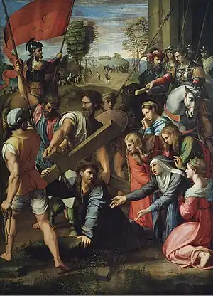 Raffael, Kreuztragung Christi