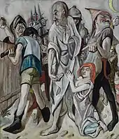Max Beckmann: Christ and the Sinner 1917