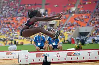 Christabel NetteyRang acht mit 6,36 m
