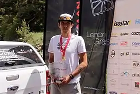 Christian Kramer beim Ventouxman, 2017