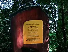 Christian Morgenstern, Gedenkhain, Goetheanum in Dornach, Schweiz