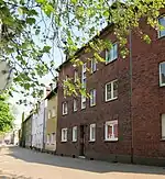 Die Christinestr.23, das geografische Zentrum von Oberhausen