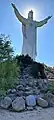 Blick von der Statue auf Świebodzin, mai 2023