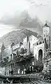 Aufgang zum Hof,vor 1832