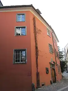 Rotes Haus (Chur), 1637 durch Rudolph von Salis erbaut