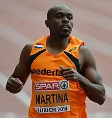 Churandy Martina – zum Halbfinale nicht angetreten