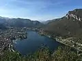 Aussicht auf den Idrosee