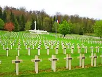 Französischer Soldatenfriedhof in Apremont