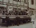 Die Fähre Cimpria um 1900