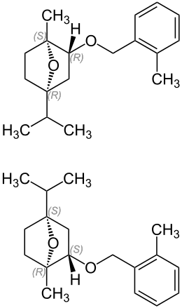 Strukturformel von Cinmethylin