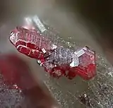 Zinnober mit Quecksilber aus Almadén