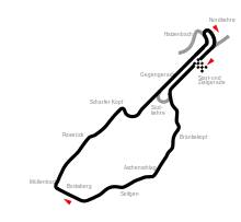 Südschleife im Detail