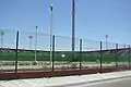 Das Spielfeld des Estadio Nuevo Laredo