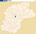 Lagekarte für Cividade