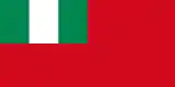 Handelsflagge von Nigeria