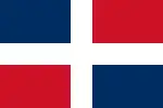 Handelsflagge der Dominikanischen Republik