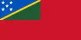 Handelsflagge der Salomonen