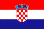 Kroatische Flagge